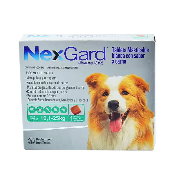 Merial Nexgard L 10-25 Kg