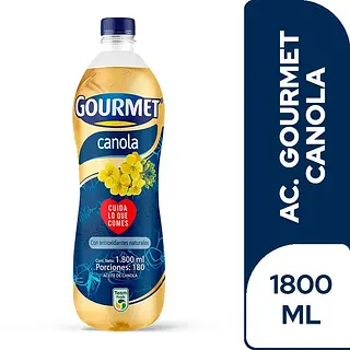 Aceite Gourmet Canola 1800ml