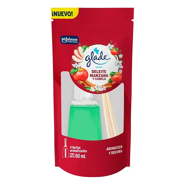 Ambientador Glade Varitas Surtido 60ml