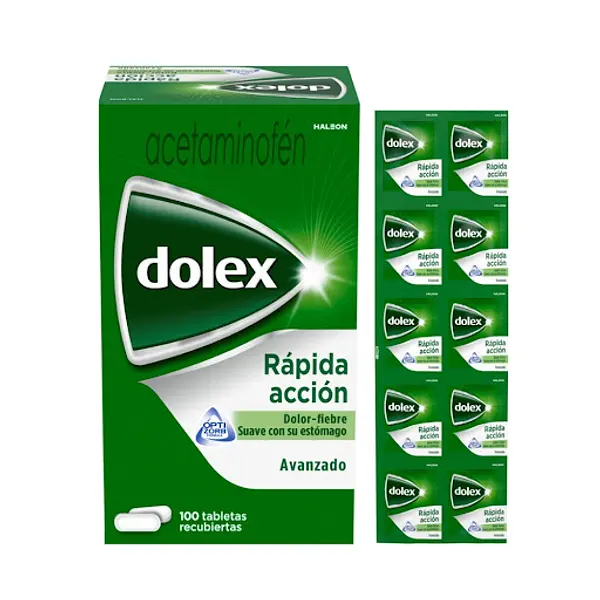 Dolex Acetaminofem 10sellos