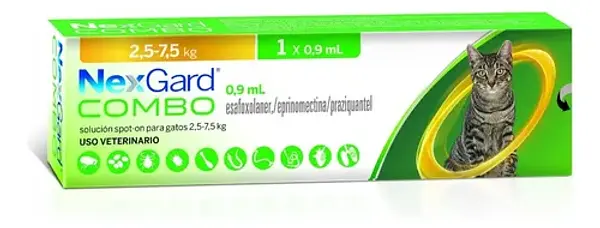 Nexgard Gato S 2.5kg-7.5kg