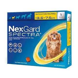 Nexgard Spectra S 3.5-7.5kg