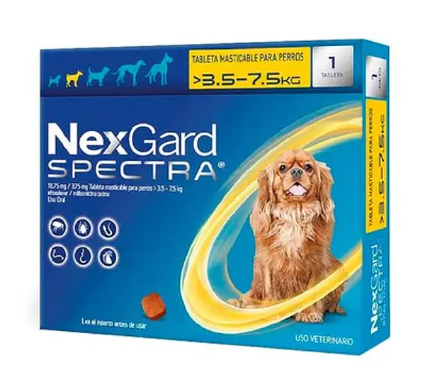 Nexgard Spectra S 3.5-7.5kg