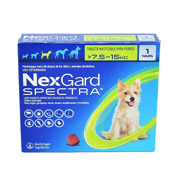 Nexgard Spectra M 7.5-15kg