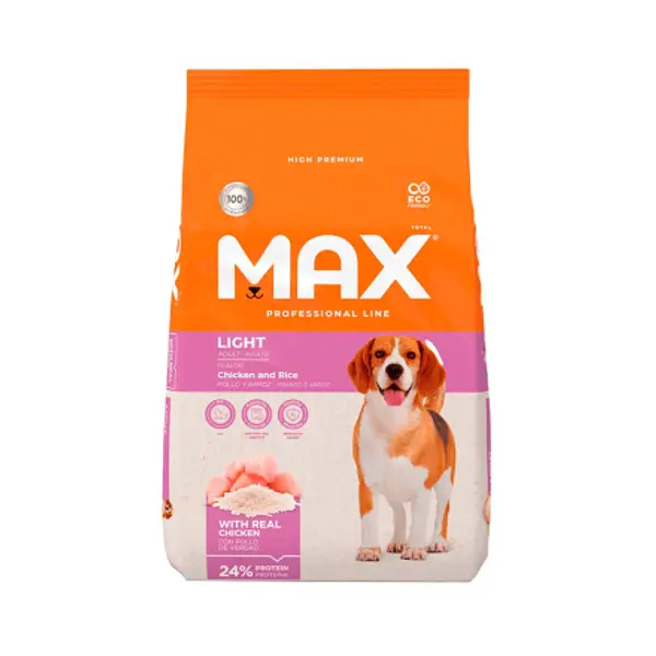 Max Light Frango Y Arroz 2000gr