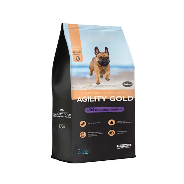 Agility Gold Pequeños Adultos Piel 3000gr