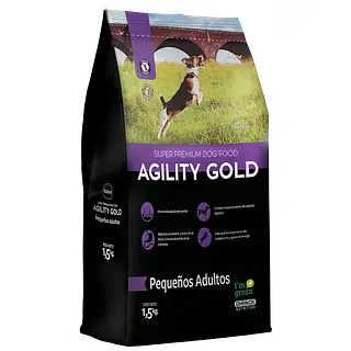 Agility Gold Pequeños Adultos 1500gr