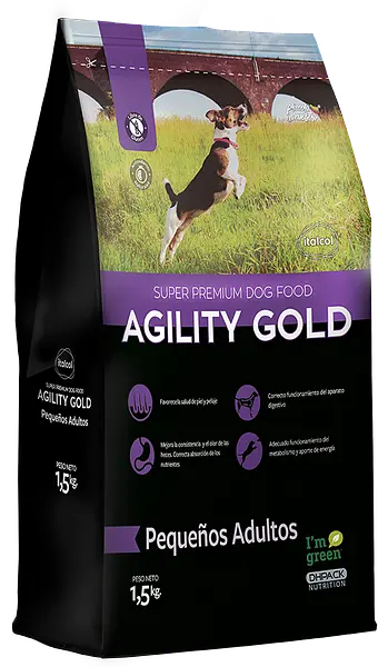 Agility Gold Pequeños Adultos 1500gr