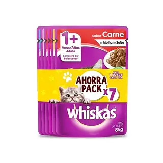 Pouch Whiskas Pague 6 Lleve 7