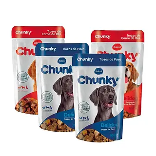 Pouch Chunky Delidog P3ll4 X100gr