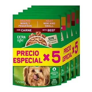 Pouch Dog Chow 5unx100gr