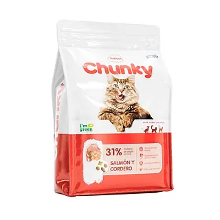 Chunky Gato Salmon Y Cordero 1500gr