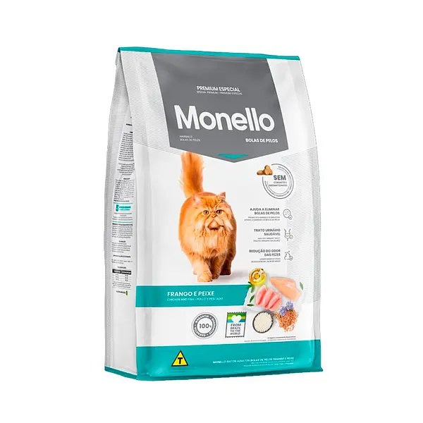 Monello Gato Bola De Pelo 1000gr