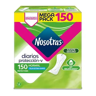 Protectores Nosotras Dia 150un