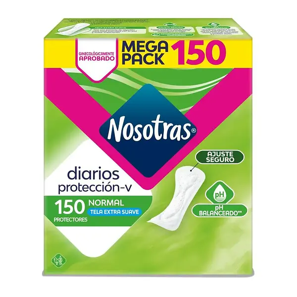 Protectores Nosotras Dia 150un