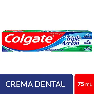 Crema Dental Colgate Triple Acción 75ml