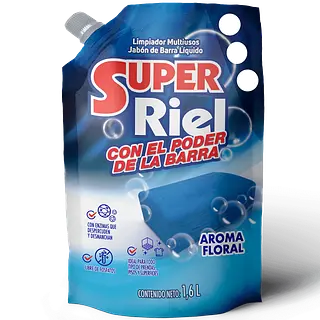Jabon Liquido Super Riel 1600ml