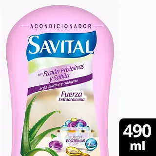 Acondicionador Savital Fusion Proteina 490ml