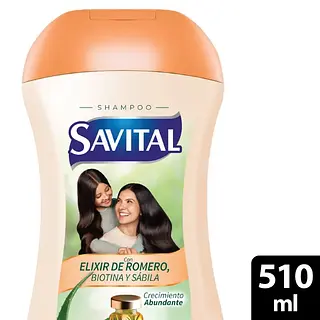 Shampoo Savital Elixir Romero 510ml