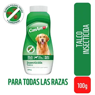 Talco Canamor Insecticida 100gr