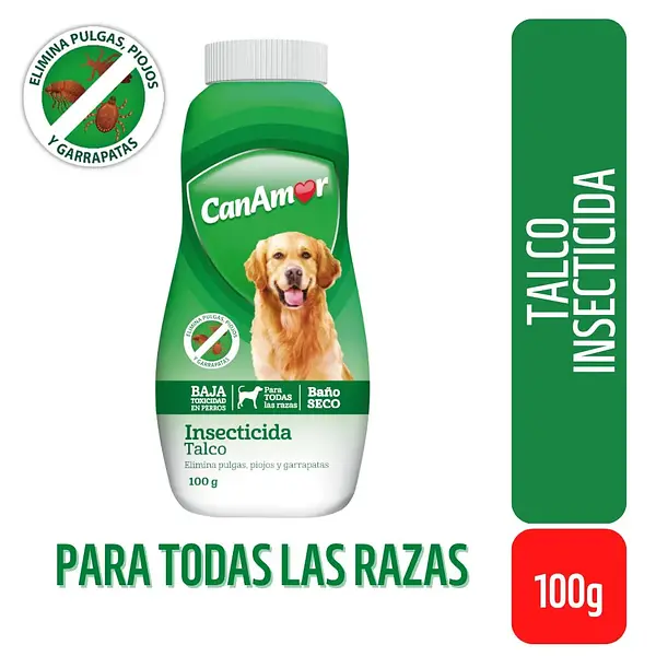 Talco Canamor Insecticida 100gr