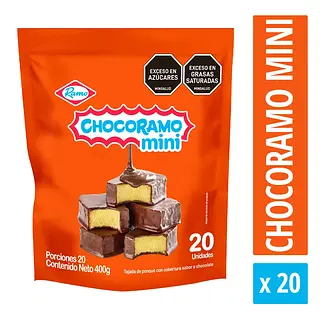 Ponqué Chocoramo Mini 20unx20gr