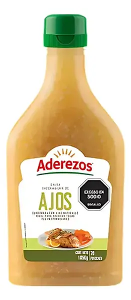 Salsa Sazonadora Ajos Aderezos 1050gr