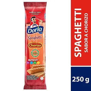 Pasta Doria Spaguetti Chorizo 250gr