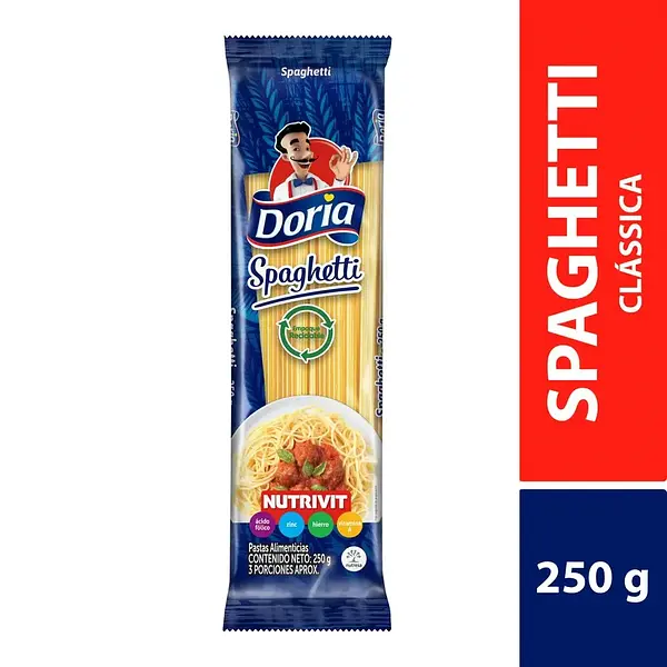 Pasta Doria Spaguetti 250gr