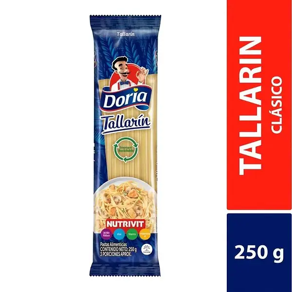 Pasta Doria Tallarin 250gr
