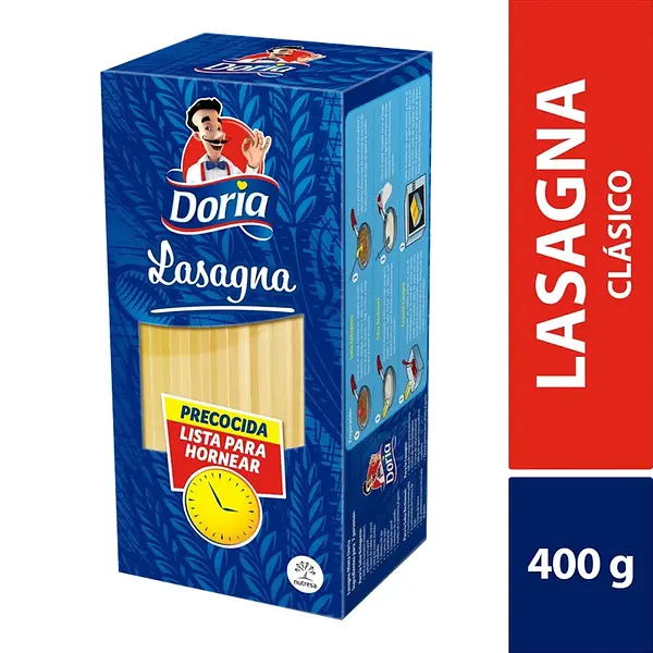 Pasta Doria Lasagna 400gr