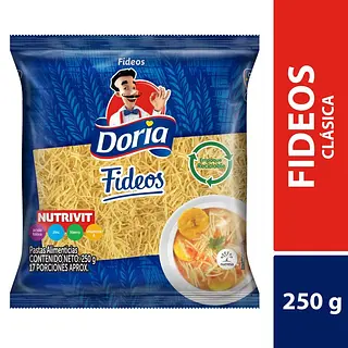 Pasta Doria Fideos 250gr