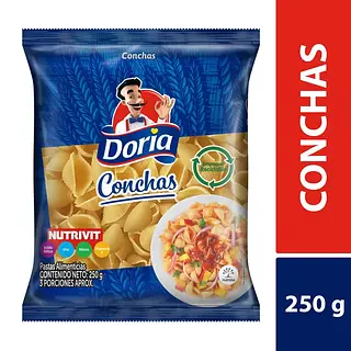 Pasta Doria Conchas 250gr