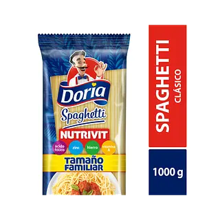 Pasta Doria Spaguetti 1000gr