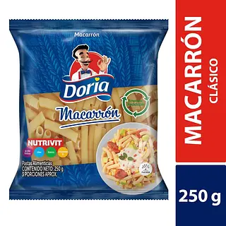 Pasta Doria Macarron 250gr