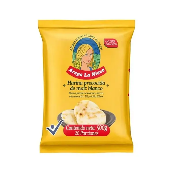 Harina Precocida Nieve 500gr