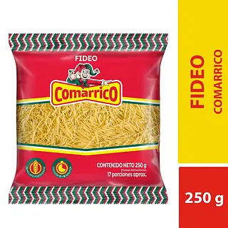 Pasta Comarrico Fideo 250gr