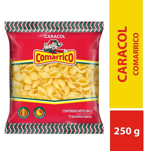 Pasta Comarrico Concha 250gr