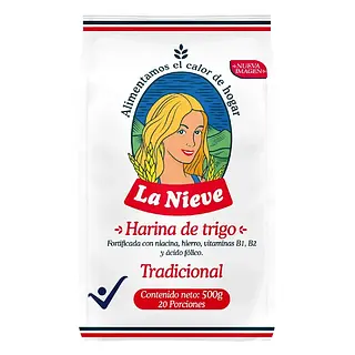 Harina Trigo Nieve 500gr
