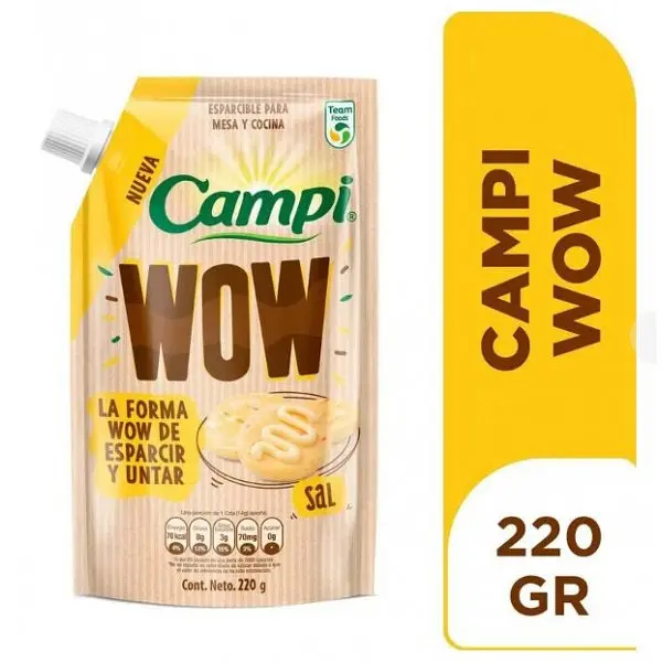 Mantequilla Campi Sal Wow 220gr