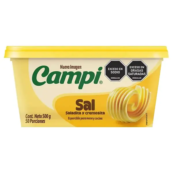 Mantequilla Campi Sal 500gr