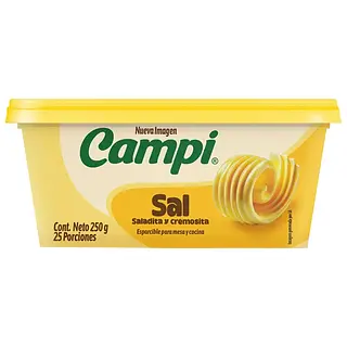 Mantequilla Campi Sal 250gr