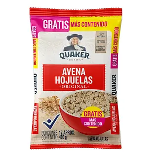 Avena Hojuelas Quaker 400gr