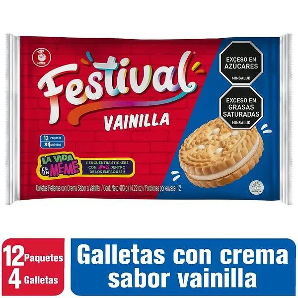 Galleta Festival Vaini 4x12un