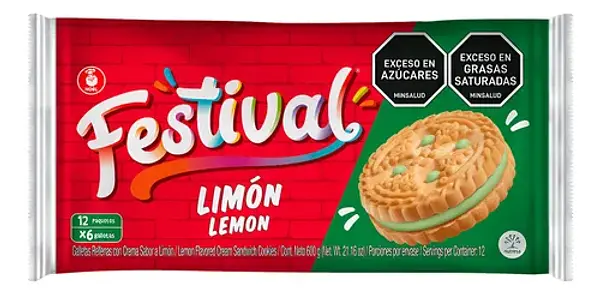 Galleta Festival Limon 6x12un