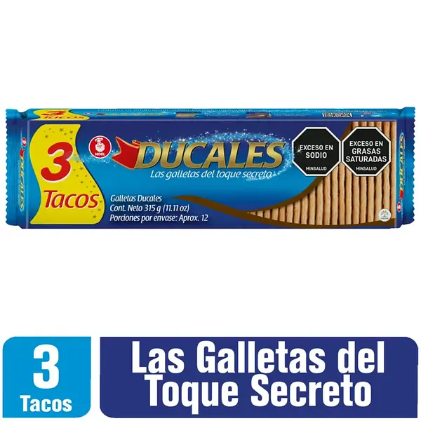 Galleta Ducales 3tacos
