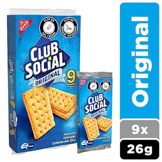 Galleta Club Social Original 9un