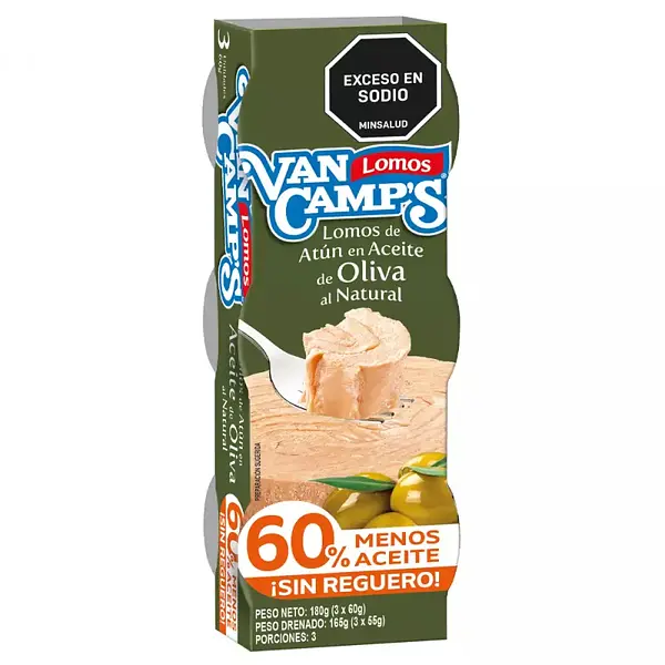 Atun Van Camps Aceite Oliva 3unx60gr