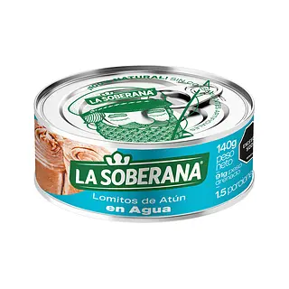 Atun Soberana Agua 140gr