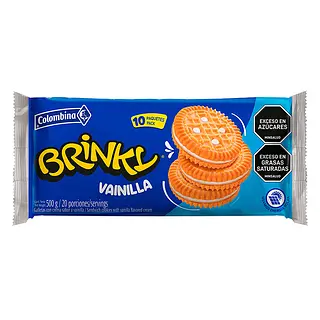 Galleta Brinky Vainilla 6x10un